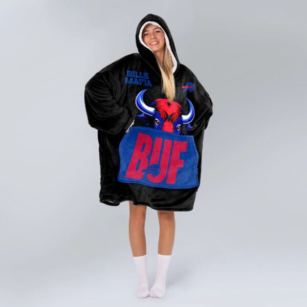 Bills Mafia Football Unisex Blanket Hoodie 2