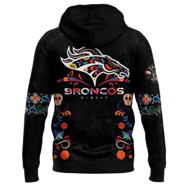 Broncos 2024 Dia De Los Muertos Pullover Hoodie 1