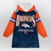 Broncos Football Unisex Blanket Hoodie