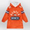 Broncos Nix Football Unisex Blanket Hoodie 1