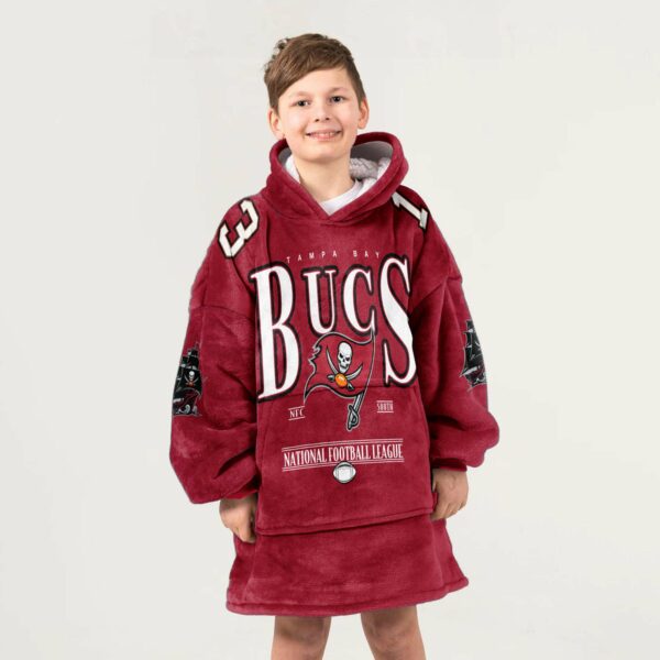 Buccaneers Evans 13 Football Unisex Blanket Hoodie 2