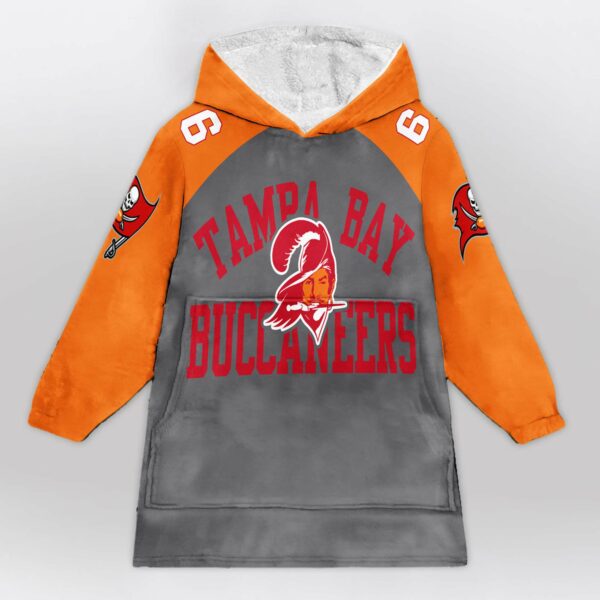 Buccaneers 6 Mayfield 6 Football Unisex Blanket Hoodie