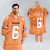 Buccaneers Mayfield 6 Football Unisex Blanket Hoodie