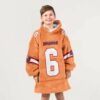 Buccaneers Mayfield 6 Football Unisex Blanket Hoodie 2