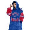 Buffalo Football 17 Unisex Blanket Hoodie 3