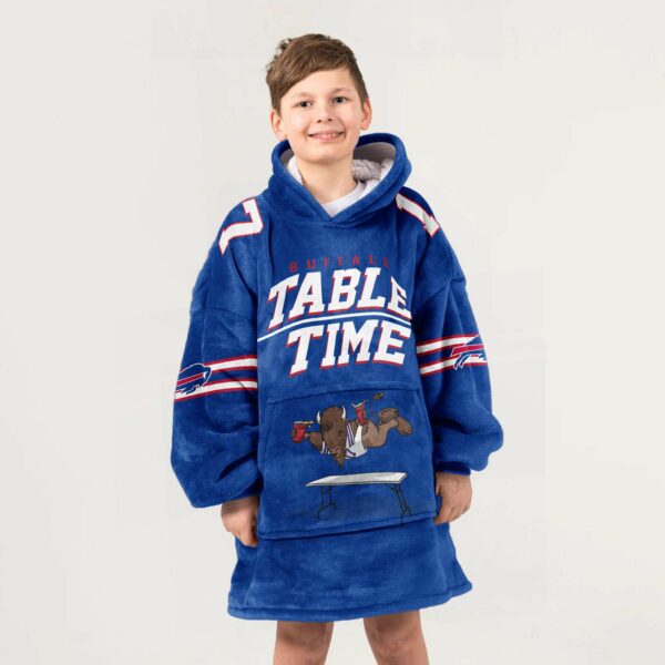 Buffalo Table Time Football Unisex Blanket Hoodie