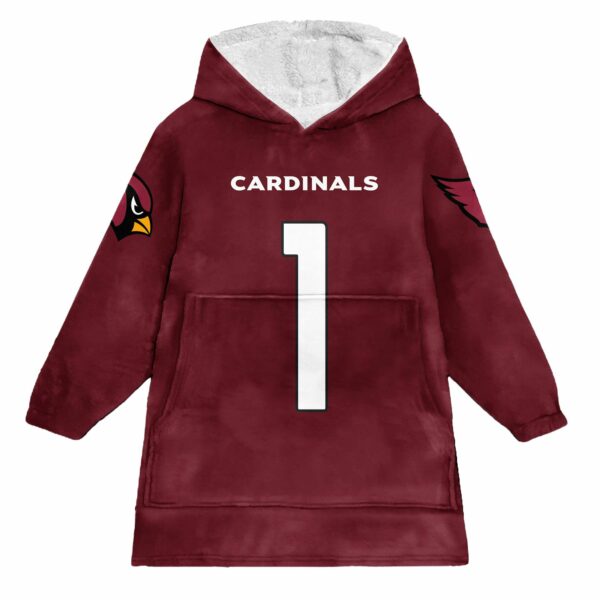 Cardinals Murray 1 Football Unisex Blanket Hoodie