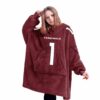 Cardinals Murray 1 Football Unisex Blanket Hoodie