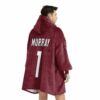 Cardinals Murray 1 Football Unisex Blanket Hoodie