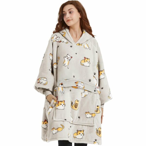 Cat Blanket Hoodie