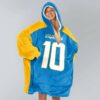 Chargers Football Unisex Blanket Hoodie