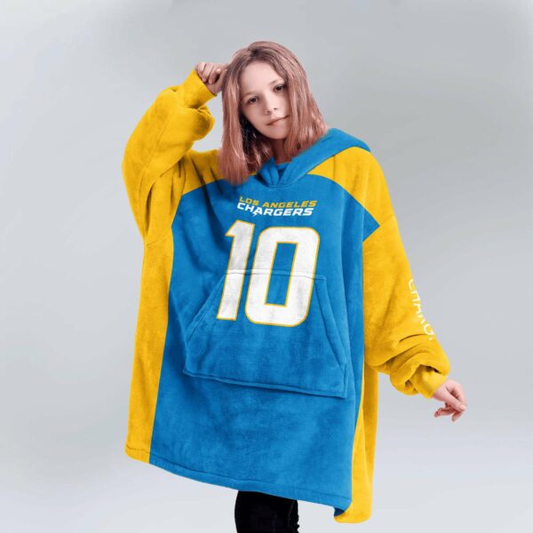 Chargers Football Unisex Blanket Hoodie