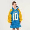 Chargers Football Unisex Blanket Hoodie