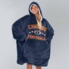 Chicago Football Blanket Hoodie 2