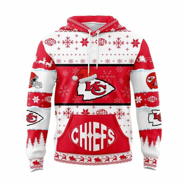 Chiefs Chill Guy Merry Christmas Hoodie