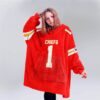 Chiefs Football 1 Unisex Blanket Hoodie 2