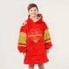 Chiefs My Kansas City Era Mahomes 15 Football Blanket Hoodie