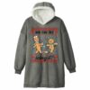 Christmas Did You Try Icing It Blanket Hoodie