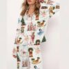 Christmas Nutcracker Ballet Satin Pajama Set