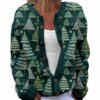 Christmas Tree Knitted Cardigan