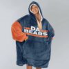 Da Bears Football Blanket Hoodie 2