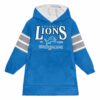 Detroit Goff 16 Football Unisex Blanket Hoodie