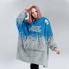 Detroit Lions Hutchinson 97 Football Unisex Blanket Hoodie