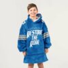 Detroit Restore The Roar Football Unisex Blanket Hoodie