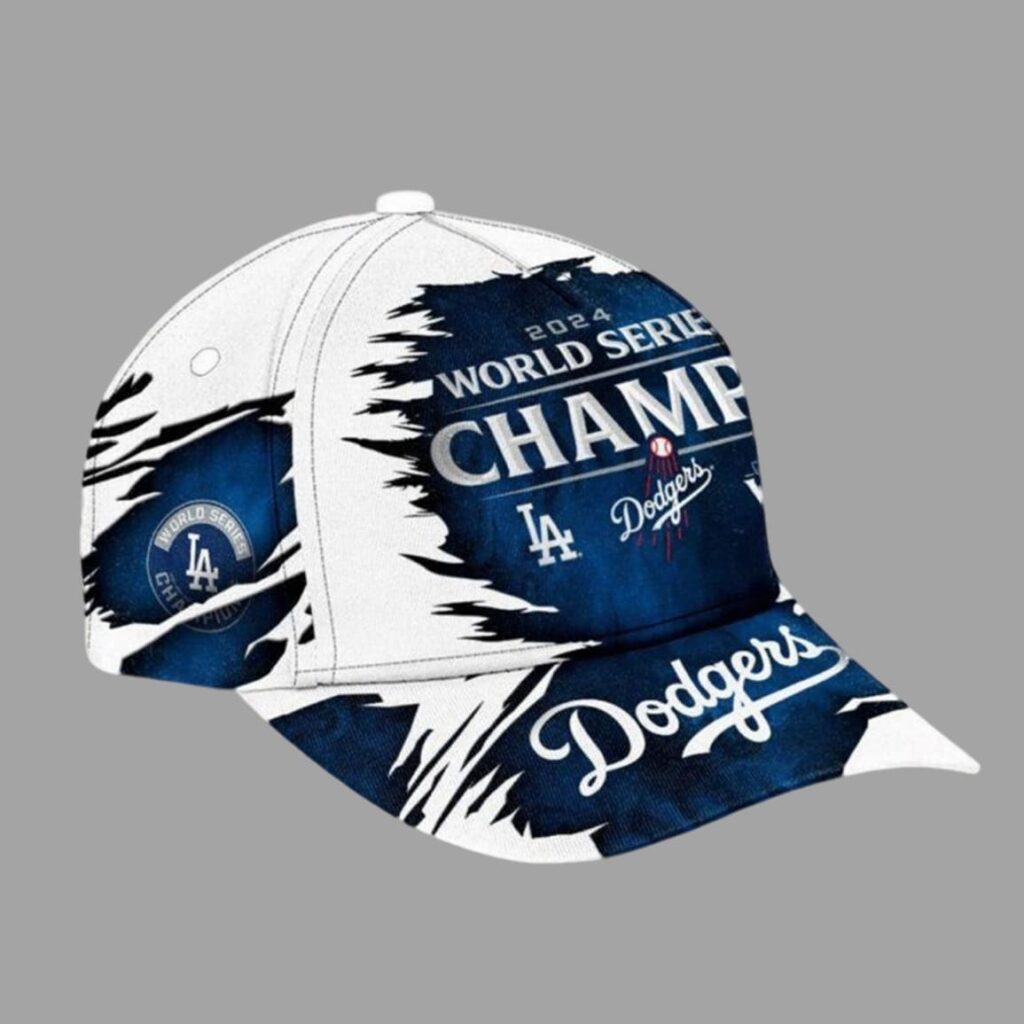 Dodgers 2024 World Series Champs Hat
