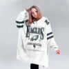 Eagles Barkley 26 Football Blanket Hoodie