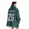 Eagles Barkley 26 Football Unisex Blanket Hoodie