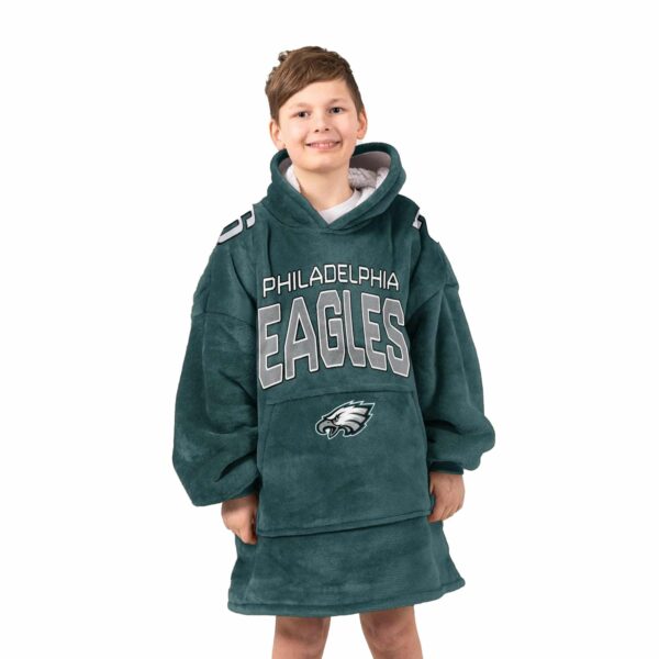 Eagles Barkley 26 Football Unisex Blanket Hoodie