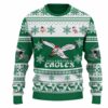 Eagles Chill Guy Christmas Ugly Sweater