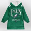 Eagles Football Unisex Blanket Hoodie