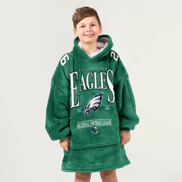 Eagles Football Unisex Blanket Hoodie