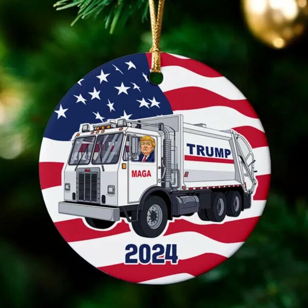 Garbage Trump Ornament