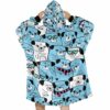 Grumble Of Pugs Blanket Hoodie