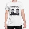 Harris Walz Not Going Back 80s Retro Photo 2024 Election Shirt