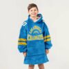 Herbert 10 Chargers Football Unisex Blanket Hoodie