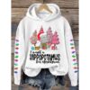 I Want A Cute Hippopotamus For Christmas Casual Hoodie