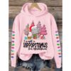 I Want A Cute Hippopotamus For Christmas Casual Hoodie