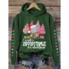 I Want A Cute Hippopotamus For Christmas Casual Hoodie