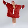 Indiana Football 1 Unisex Blanket Hoodie 5