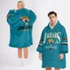 Jaguars Football Unisex Blanket Hoodie