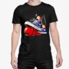 Kamala Harris High Heels Stepping On Red MAGA Hat Shirt