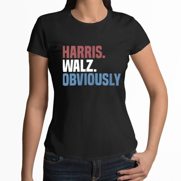 Kamala Walz Obviously 2024 Harris Waltz 2024 Election Shirt 3