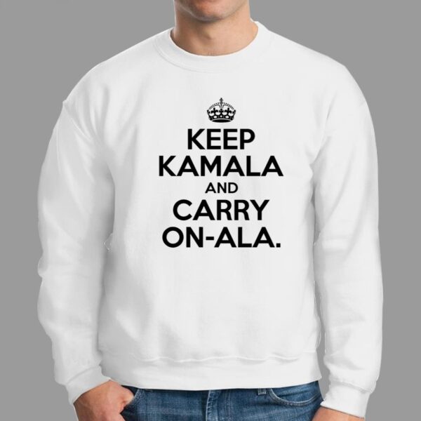 Keep Kamala And Carry On ALa Shirt 2