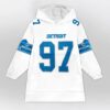 Lions 97 Hutchinson Football Blanket Hoodie