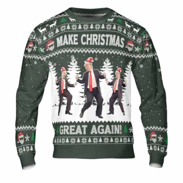 Make Christmas Great Again Trump Ugly Christmas Sweater