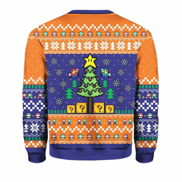 Mario Ugly Christmas Sweater 2